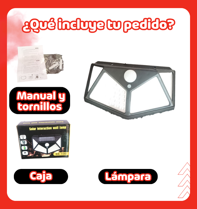 Lamparas de pared solar